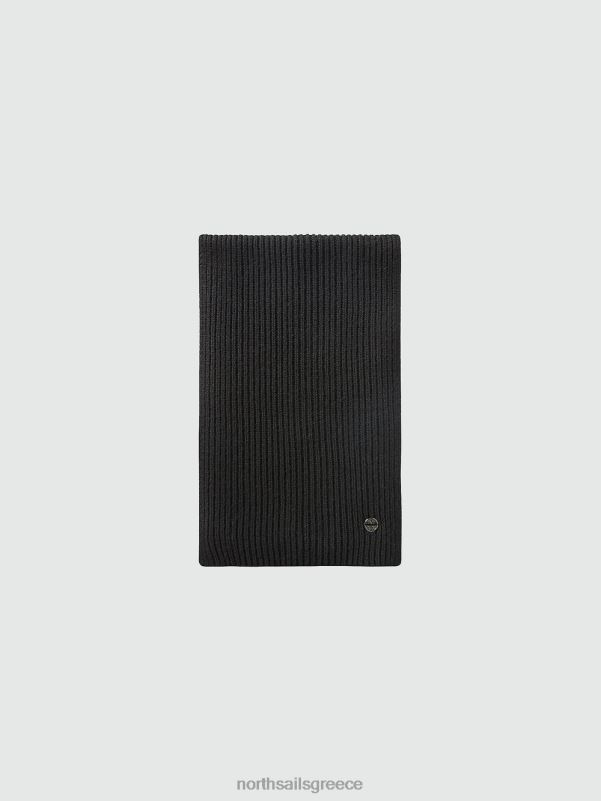 γρ North Sails γυναίκες κασμίρ κασκόλ μαύρος NZP81364 αξεσουάρ