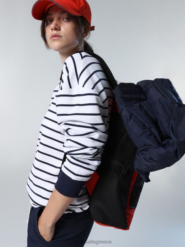 γρ North Sails γυναίκες φούτερ με ριγέ κορδόνι σύνθετο 1 NZP8595 είδη ένδυσης