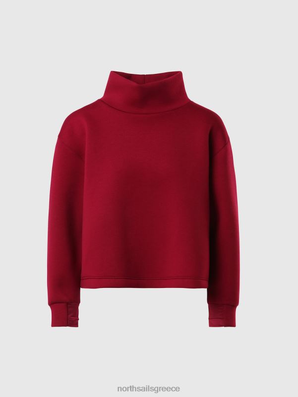 γρ North Sails γυναίκες φούτερ κατάδυσης βαθύ κεράσι NZP81388 είδη ένδυσης