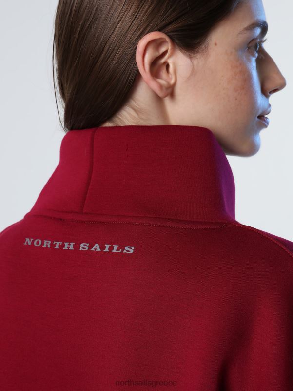 γρ North Sails γυναίκες φούτερ κατάδυσης βαθύ κεράσι NZP81388 είδη ένδυσης