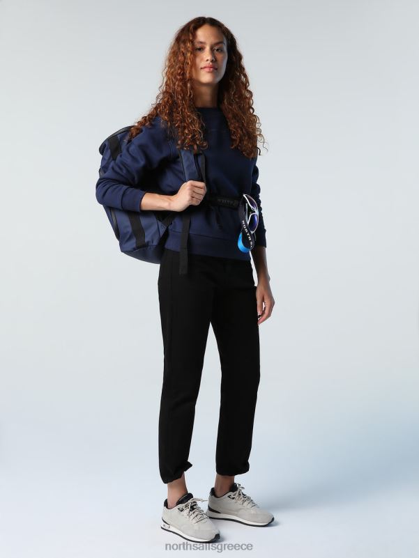 γρ North Sails γυναίκες φούτερ με λαιμόκοψη ναυτικό μπλε NZP81419 είδη ένδυσης