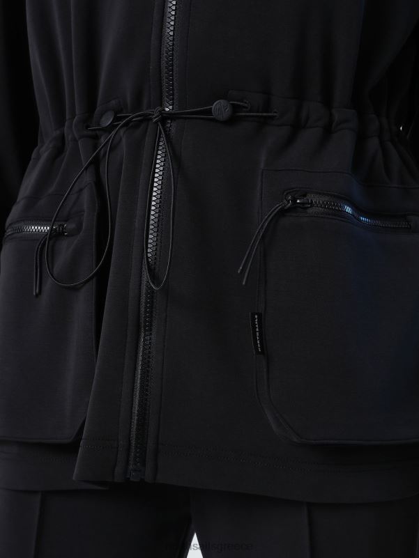 γρ North Sails γυναίκες φούτερ που κλείνει με φερμουάρ μαύρος NZP81428 είδη ένδυσης