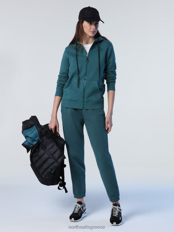 γρ North Sails γυναίκες φούτερ με φερμουάρ Μεσόγειος NZP81430 είδη ένδυσης