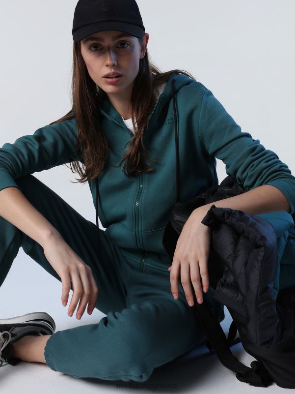 γρ North Sails γυναίκες φούτερ με φερμουάρ Μεσόγειος NZP81430 είδη ένδυσης