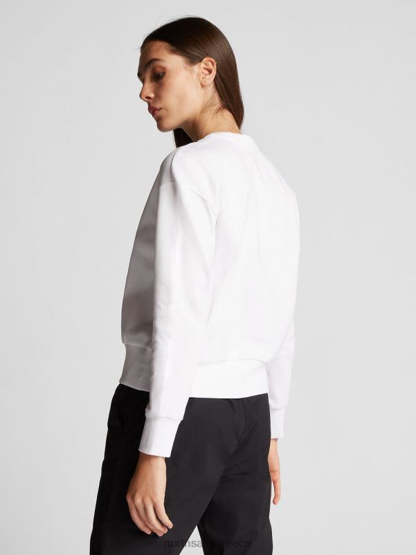 γρ North Sails γυναίκες φούτερ με γράμματα άσπρο NZP81487 είδη ένδυσης