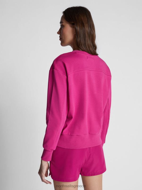 γρ North Sails γυναίκες φούτερ με γράμματα ορχιδέα NZP81488 είδη ένδυσης