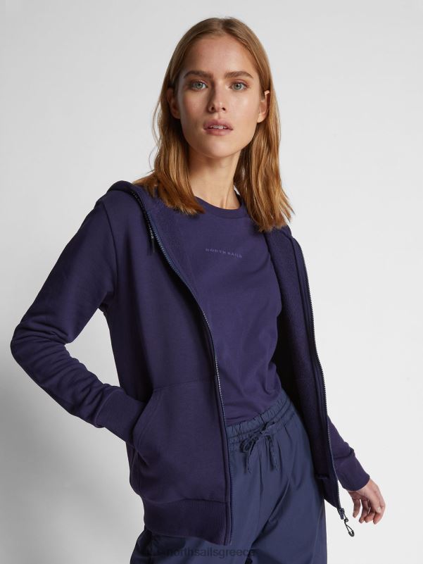 γρ North Sails γυναίκες βιολογικό φλις φούτερ μεσάνυχτα μπλε NZP81531 είδη ένδυσης