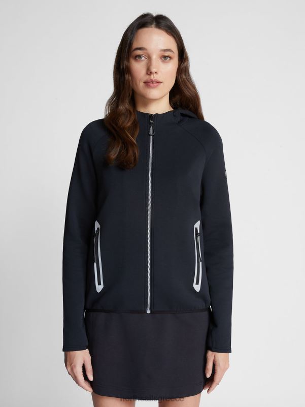 γρ North Sails γυναίκες ανακυκλωμένο φούτερ κατάδυσης μαύρος NZP81532 είδη ένδυσης