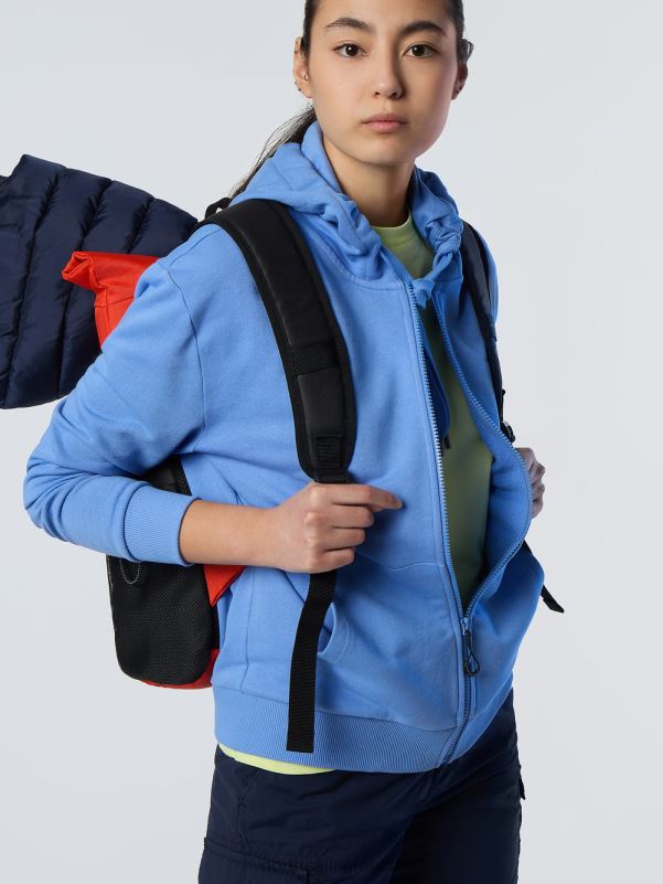 γρ North Sails γυναίκες Φούτερ με στάμπα στο στήθος γαλάζιο του αραβοσίτου NZP8605 είδη ένδυσης