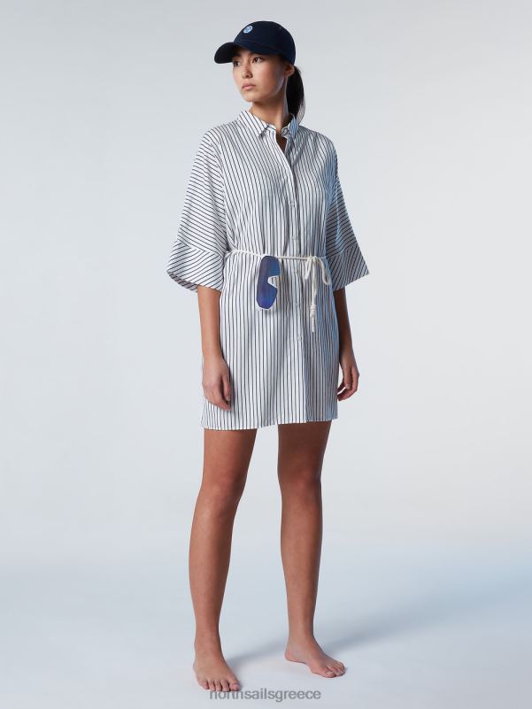 γρ North Sails γυναίκες ριγέ φόρεμα πουκάμισο κιμονό σύνθετο 1 NZP8588 είδη ένδυσης
