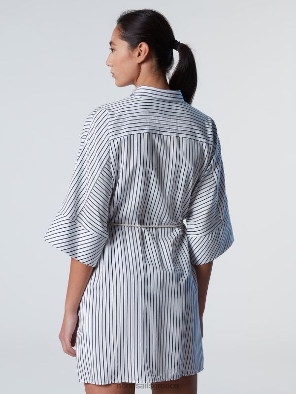 γρ North Sails γυναίκες ριγέ φόρεμα πουκάμισο κιμονό σύνθετο 1 NZP8588 είδη ένδυσης