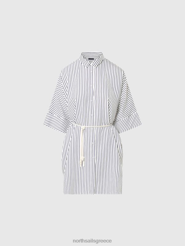 γρ North Sails γυναίκες ριγέ φόρεμα πουκάμισο κιμονό σύνθετο 1 NZP8588 είδη ένδυσης