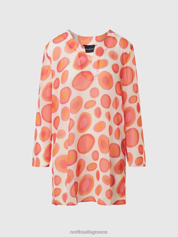 γρ North Sails γυναίκες κοραλλιογενείς καφτάνι σύνθετο 2 NZP8581 είδη ένδυσης