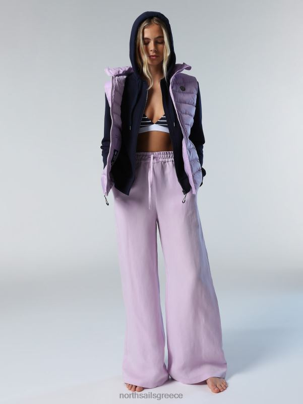 γρ North Sails γυναίκες γιλέκο ari λιλά άνθιση NZP8529 είδη ένδυσης