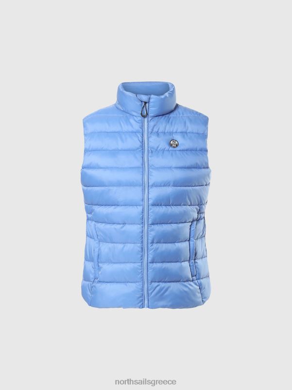 γρ North Sails γυναίκες γιλέκο ari γαλάζιο του αραβοσίτου NZP8531 είδη ένδυσης