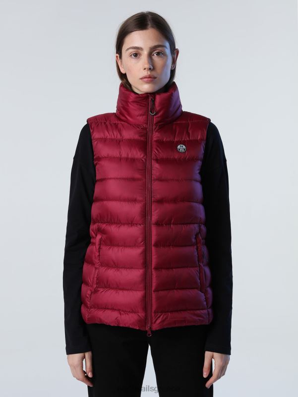 γρ North Sails γυναίκες γιλέκο flam βαθύ κεράσι NZP81440 είδη ένδυσης