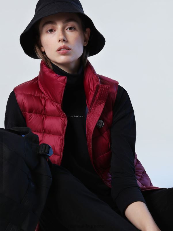 γρ North Sails γυναίκες γιλέκο flam βαθύ κεράσι NZP81440 είδη ένδυσης