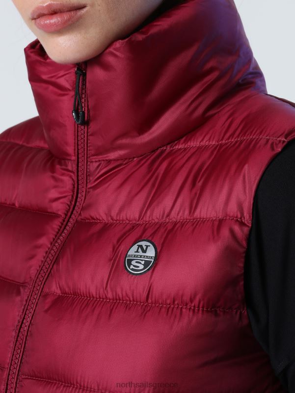 γρ North Sails γυναίκες γιλέκο flam βαθύ κεράσι NZP81440 είδη ένδυσης