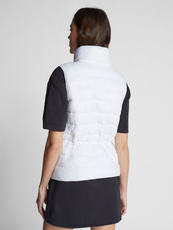 γρ North Sails γυναίκες rhea gilet άσπρο NZP81516 είδη ένδυσης