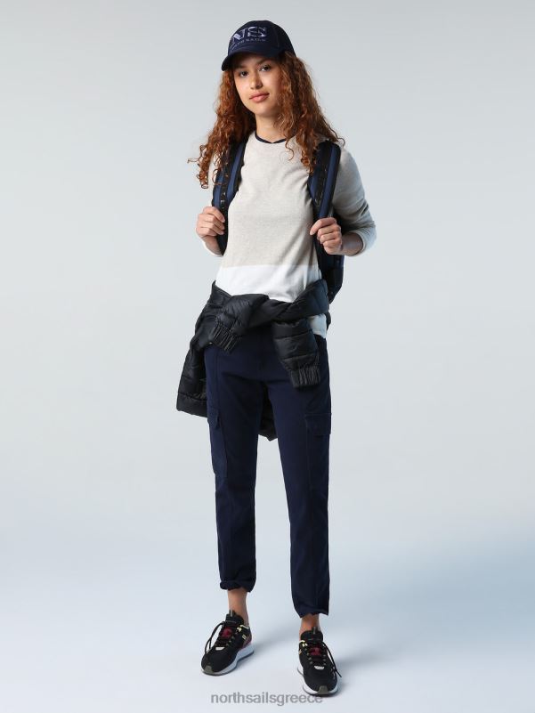 γρ North Sails γυναίκες βραχυκυκλωτήρας με λαιμόκοψη σύνθετο 1 NZP81384 είδη ένδυσης