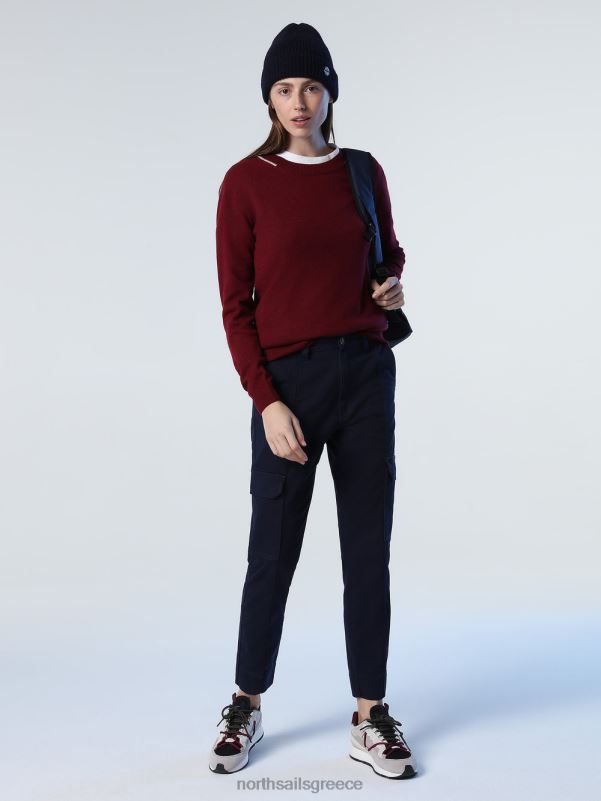 γρ North Sails γυναίκες βραχυκυκλωτήρας με λαιμόκοψη σύνθετο 2 NZP81385 είδη ένδυσης