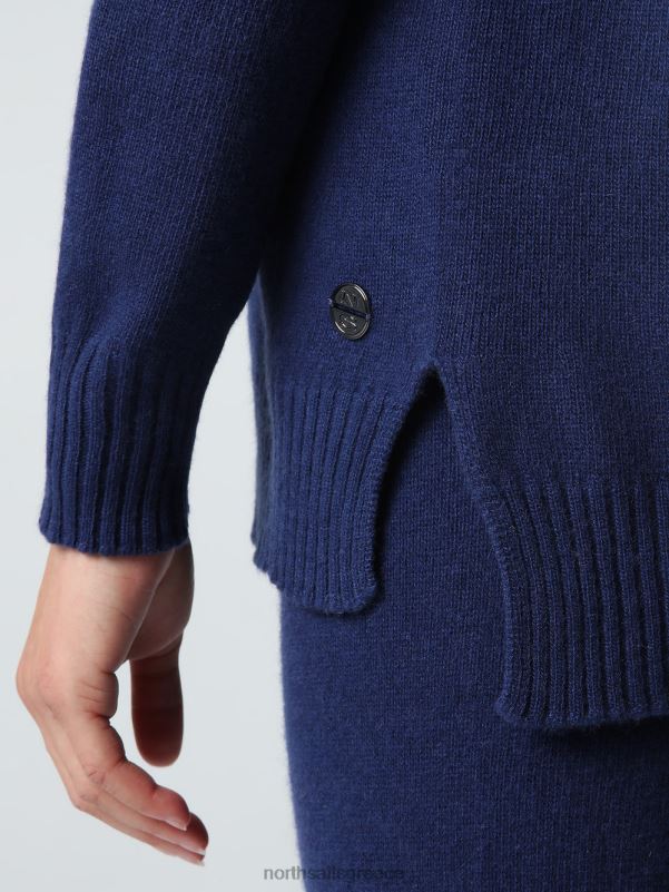 γρ North Sails γυναίκες άλτης με μείγμα κασμίρι ναυτικό μπλε NZP81370 είδη ένδυσης