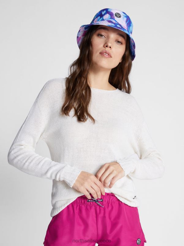 γρ North Sails γυναίκες άλτης με το λαιμό του πληρώματος άσπρο NZP81453 είδη ένδυσης