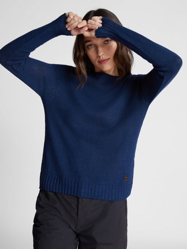 γρ North Sails γυναίκες άλτης με το λαιμό του πληρώματος μεσάνυχτα μπλε NZP81455 είδη ένδυσης