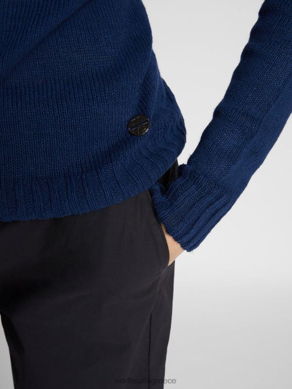 γρ North Sails γυναίκες άλτης με το λαιμό του πληρώματος μεσάνυχτα μπλε NZP81455 είδη ένδυσης