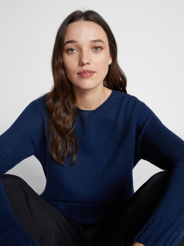 γρ North Sails γυναίκες άλτης με το λαιμό του πληρώματος μεσάνυχτα μπλε NZP81455 είδη ένδυσης