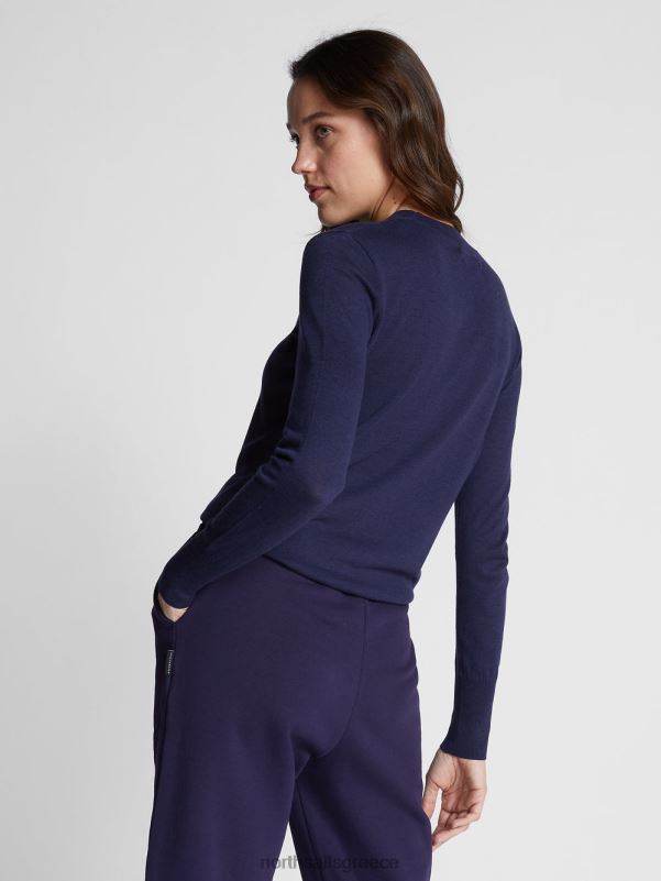 γρ North Sails γυναίκες βαμβακερό και αλόη πουκάμισο μεσάνυχτα μπλε NZP81522 είδη ένδυσης