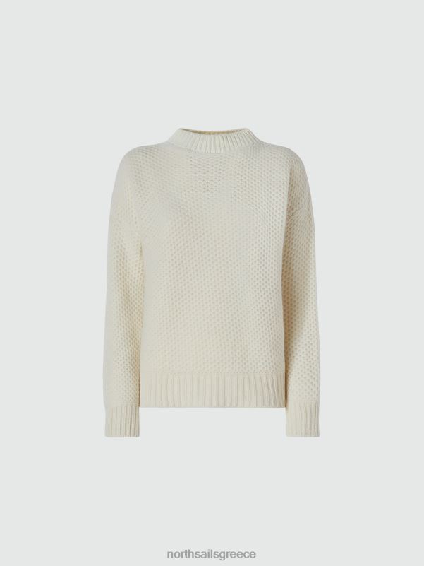 γρ North Sails γυναίκες άλτης από ανακυκλωμένο μαλλί marshmallow NZP81346 είδη ένδυσης