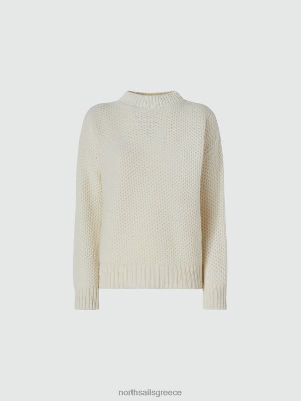 γρ North Sails γυναίκες άλτης από ανακυκλωμένο μαλλί marshmallow NZP81346 είδη ένδυσης