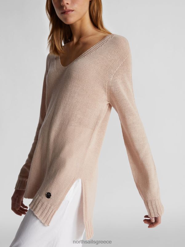 γρ North Sails γυναίκες άλτης με λαιμόκοψη woodrose NZP81462 είδη ένδυσης