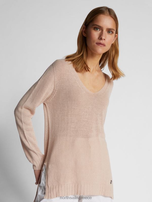 γρ North Sails γυναίκες άλτης με λαιμόκοψη woodrose NZP81462 είδη ένδυσης