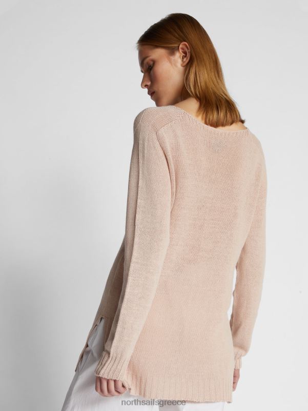 γρ North Sails γυναίκες άλτης με λαιμόκοψη woodrose NZP81462 είδη ένδυσης