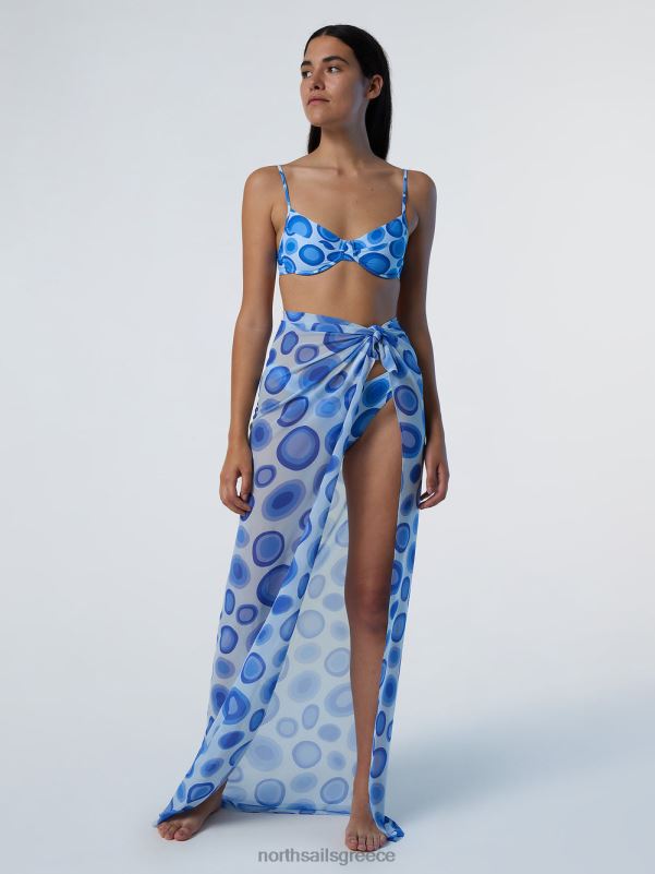 γρ North Sails γυναίκες σαρόνγκ κηπουροί κοραλλιών σύνθετο 1 NZP8628 ρούχα παραλίας