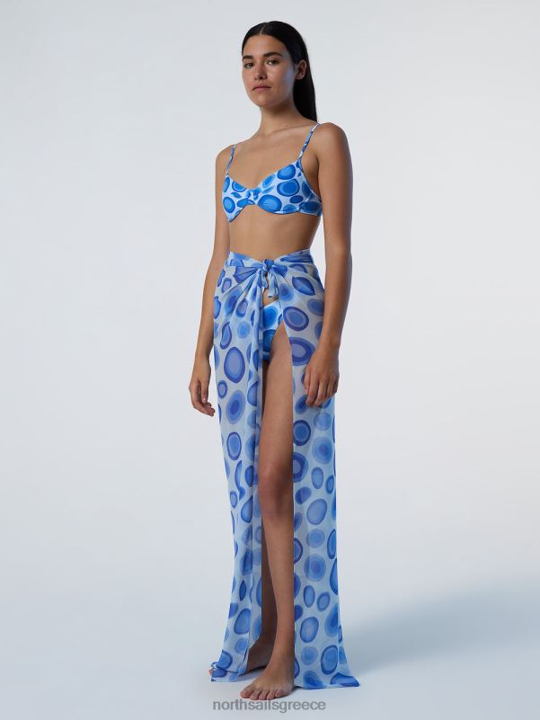 γρ North Sails γυναίκες σαρόνγκ κηπουροί κοραλλιών σύνθετο 1 NZP8628 ρούχα παραλίας