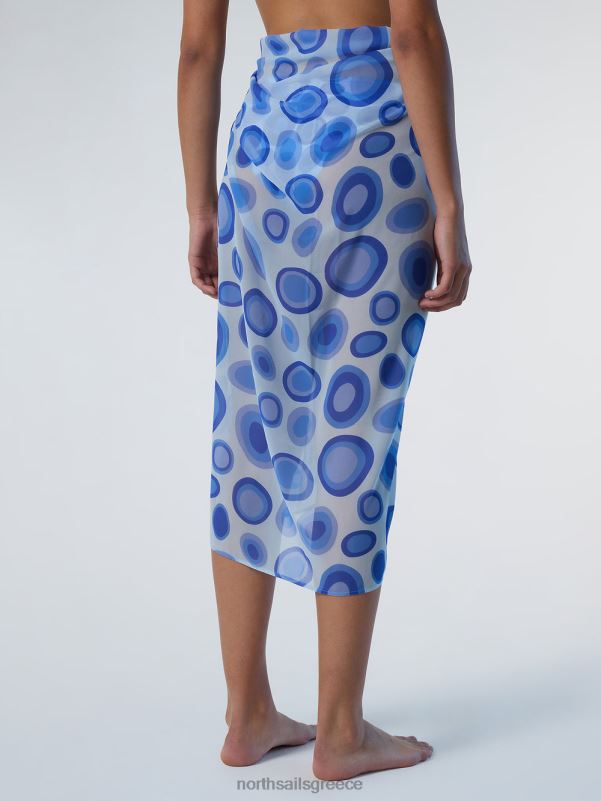 γρ North Sails γυναίκες σαρόνγκ κηπουροί κοραλλιών σύνθετο 1 NZP8628 ρούχα παραλίας