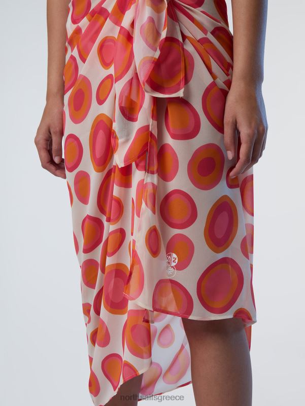 γρ North Sails γυναίκες σαρόνγκ κηπουροί κοραλλιών σύνθετο 2 NZP8629 ρούχα παραλίας