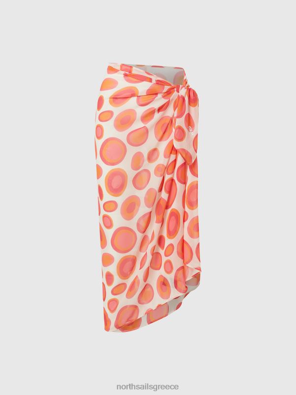 γρ North Sails γυναίκες σαρόνγκ κηπουροί κοραλλιών σύνθετο 2 NZP8629 ρούχα παραλίας