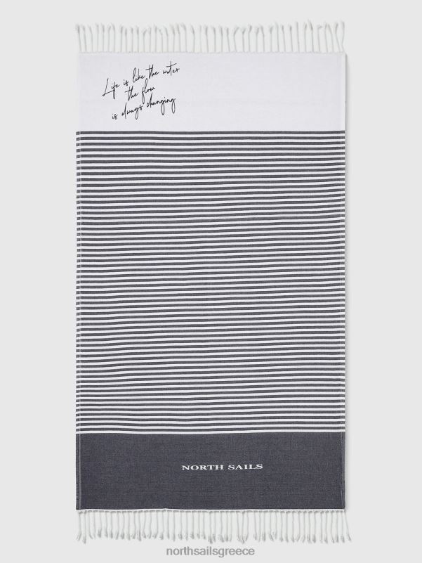 γρ North Sails γυναίκες ριγέ πετσέτα θαλάσσης σύνθετο 2 NZP8647 ρούχα παραλίας
