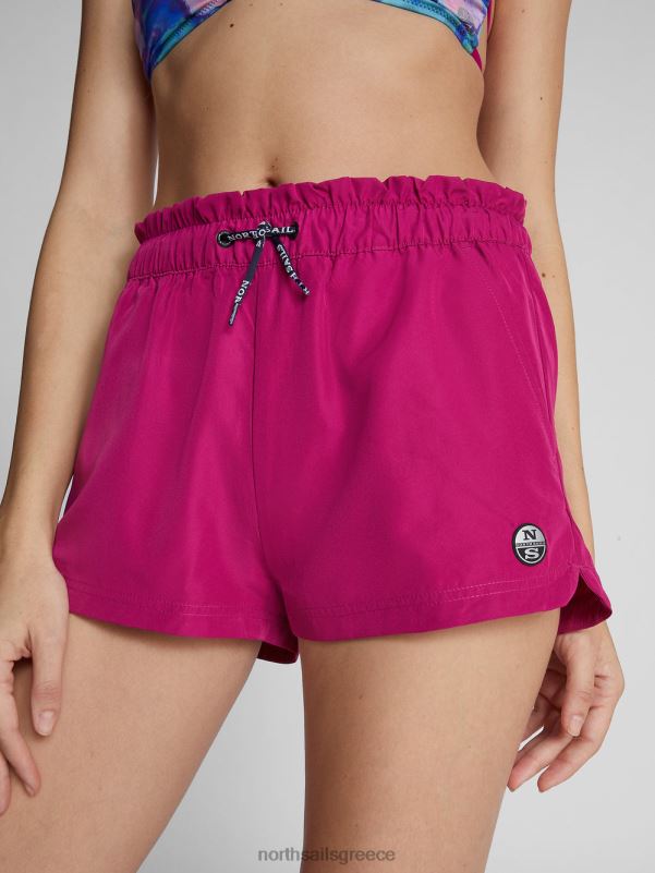 γρ North Sails γυναίκες σορτς παραλίας από πολυεστέρα ορχιδέα NZP81497 είδη ένδυσης