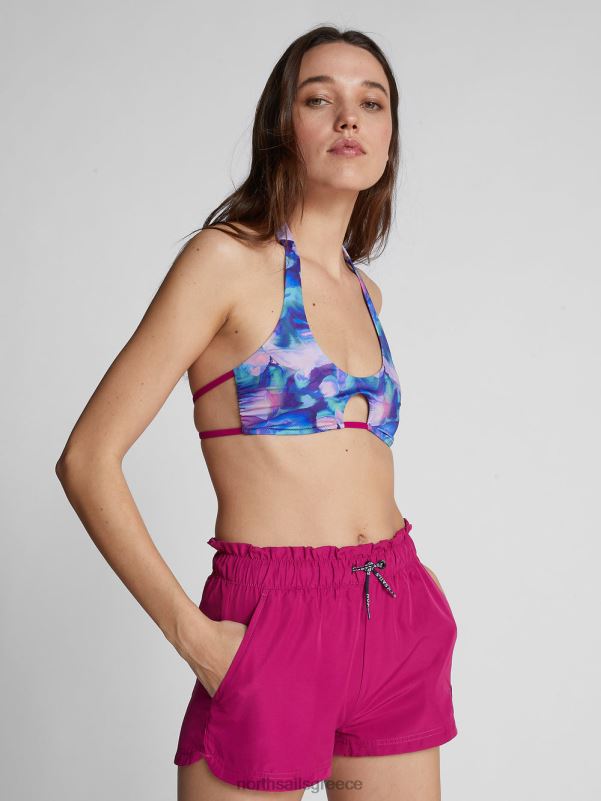 γρ North Sails γυναίκες σορτς παραλίας από πολυεστέρα ορχιδέα NZP81497 είδη ένδυσης