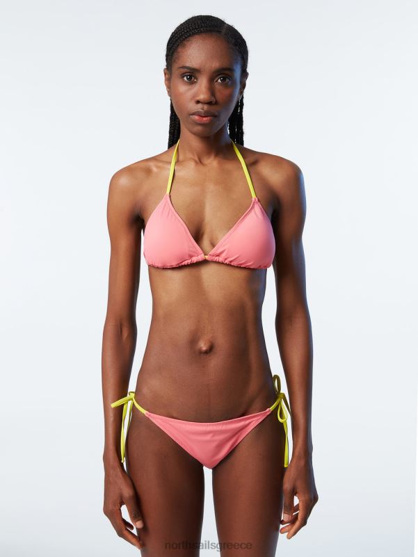 γρ North Sails γυναίκες σλιπ μπικίνι με δέσιμο στο πλάι τριαντάφυλλο τσαγιού NZP8630 ρούχα παραλίας