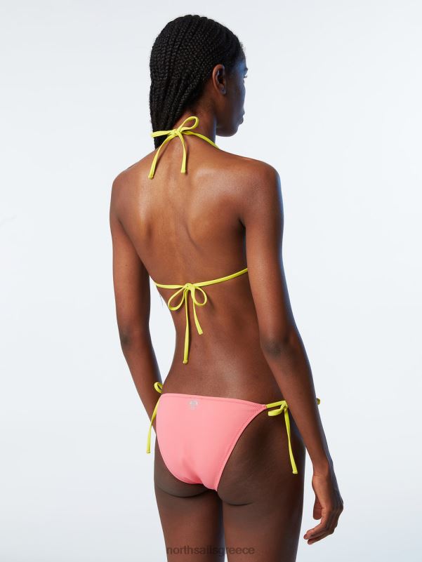 γρ North Sails γυναίκες σλιπ μπικίνι με δέσιμο στο πλάι τριαντάφυλλο τσαγιού NZP8630 ρούχα παραλίας