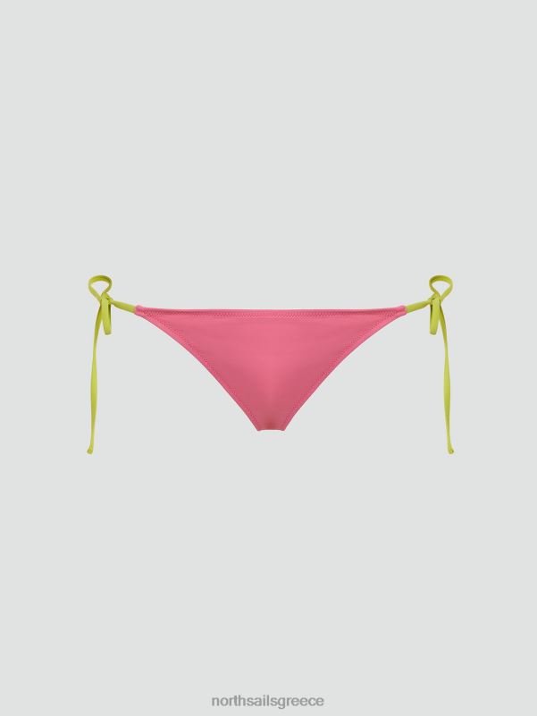 γρ North Sails γυναίκες σλιπ μπικίνι με δέσιμο στο πλάι τριαντάφυλλο τσαγιού NZP8630 ρούχα παραλίας