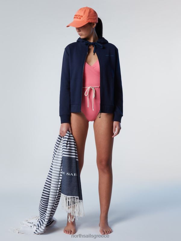 γρ North Sails γυναίκες μαγιό με κορδόνι από σχοινί τριαντάφυλλο τσαγιού NZP8642 ρούχα παραλίας