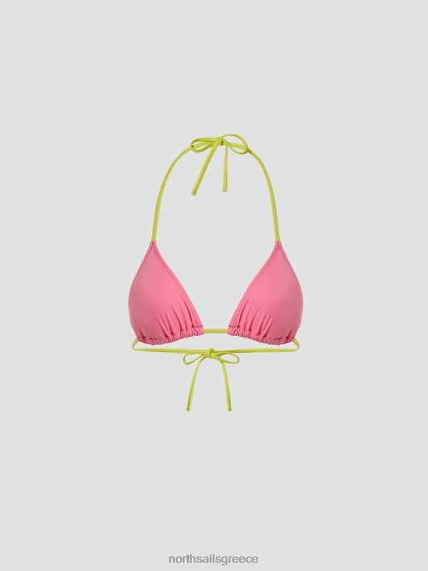 γρ North Sails γυναίκες τρίγωνο μπικίνι τριαντάφυλλο τσαγιού NZP8648 ρούχα παραλίας