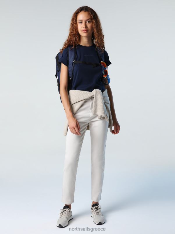 γρ North Sails γυναίκες μπλουζάκι με εμπριμέ γράμματα ναυτικό μπλε NZP81401 είδη ένδυσης